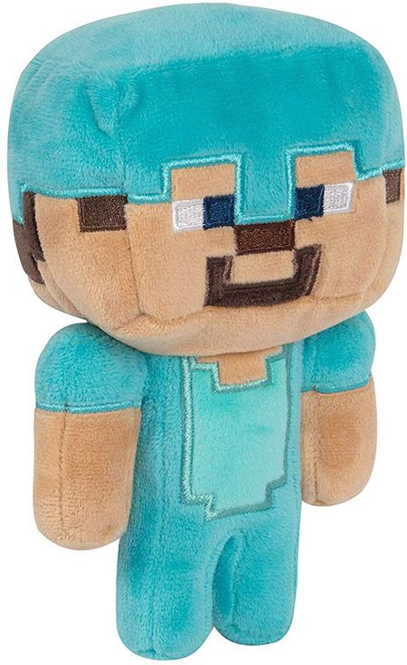 

Плюшевая фигурка JINX Minecraft - Happy Explorer Diamond Steve, 7" Multi-Color