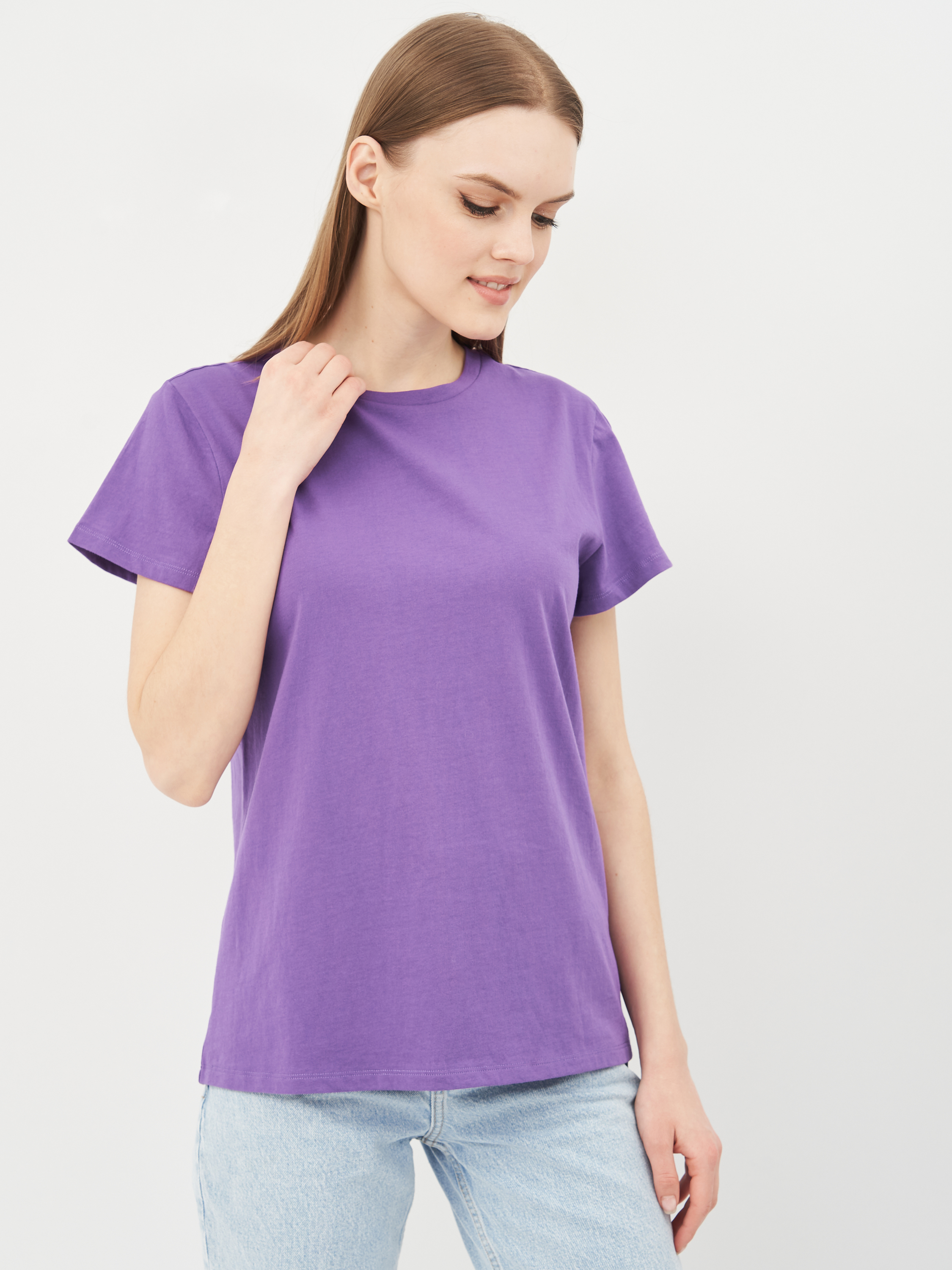 

Футболка H&M KK4663302 S Фиолетовая