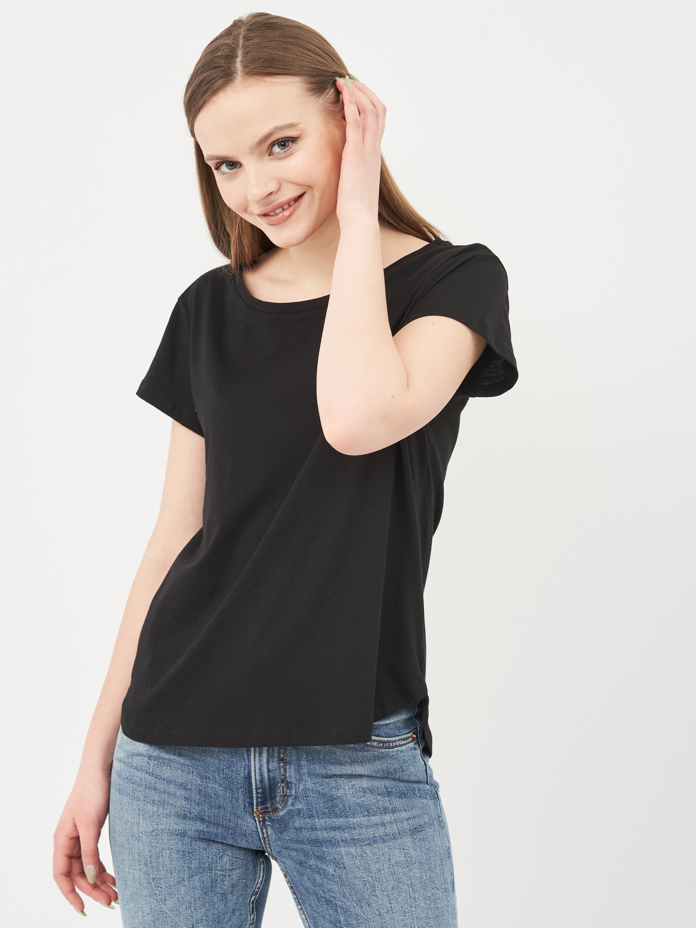 

Футболка H&M KK6107769 S Черная