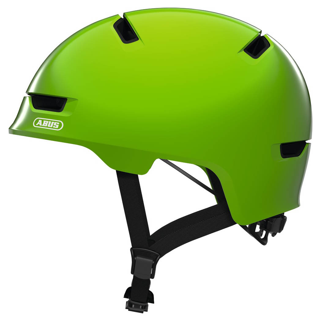 

Велосипедний дитячий шолом ABUS SCRAPER 3.0 KID S 51-55 Shiny Green