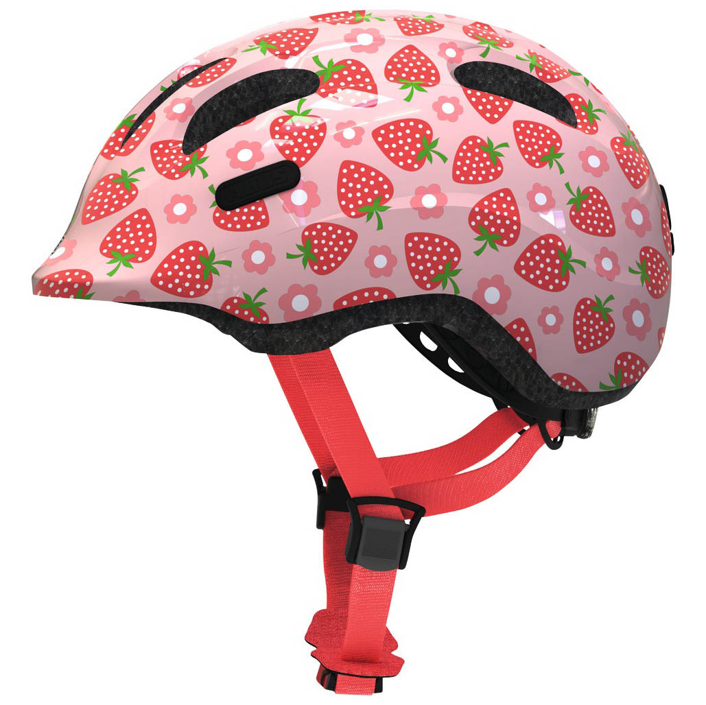 

Велосипедний дитячий шолом ABUS SMILEY 2.1 S 45-50 Rose Strawberry