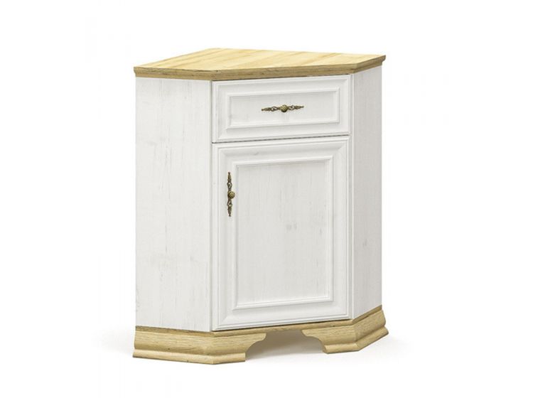 

Комод угловой Мебель Сервис Ирис андерсон пайн/дуб золотой