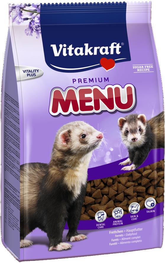 

Корм для хорьков Vitakraft Menu FERRET 800 г BGL-VK-95