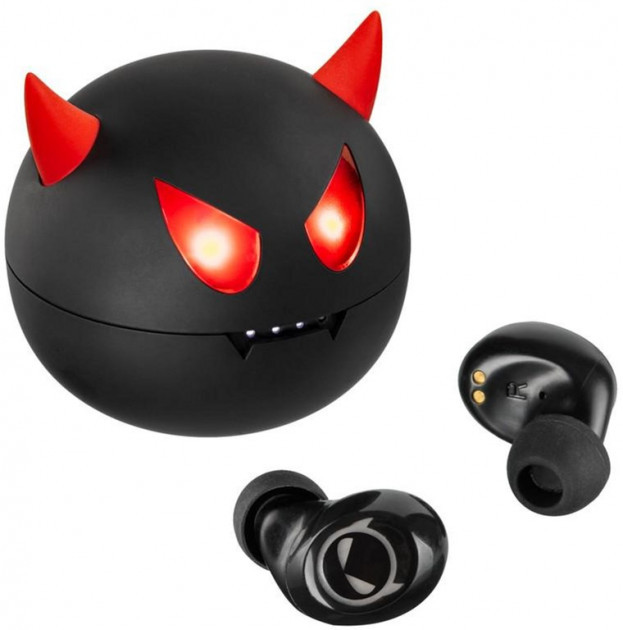 

Беспроводные наушники Bluetooth TWS с aptX Krazi Diablo KZTS-101 Black