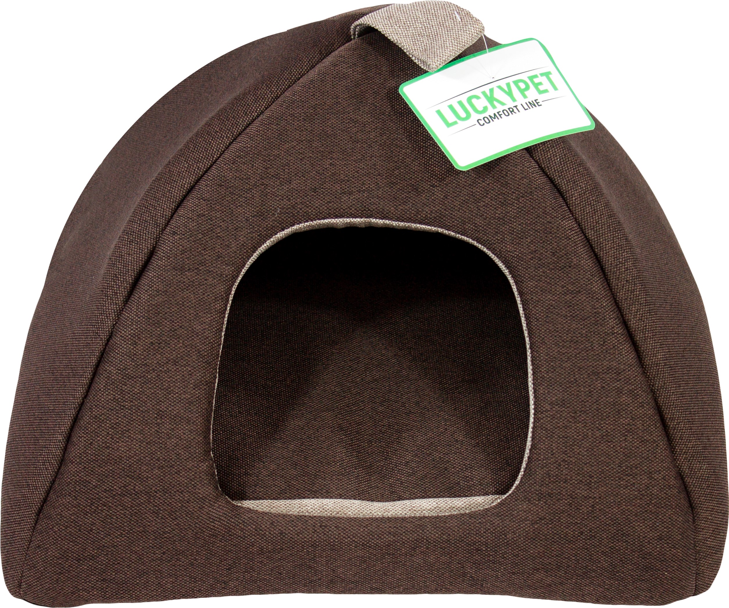 

Домик для собак и кошек Lucky Pet Юрта Мия №2 46 x 46 x 35 см Коричневый
