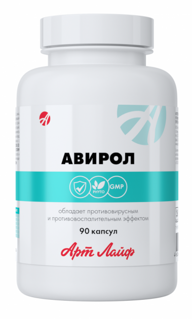 

Натуральный фитокомплекс ArtLife Авирол 90 капсул AL5008