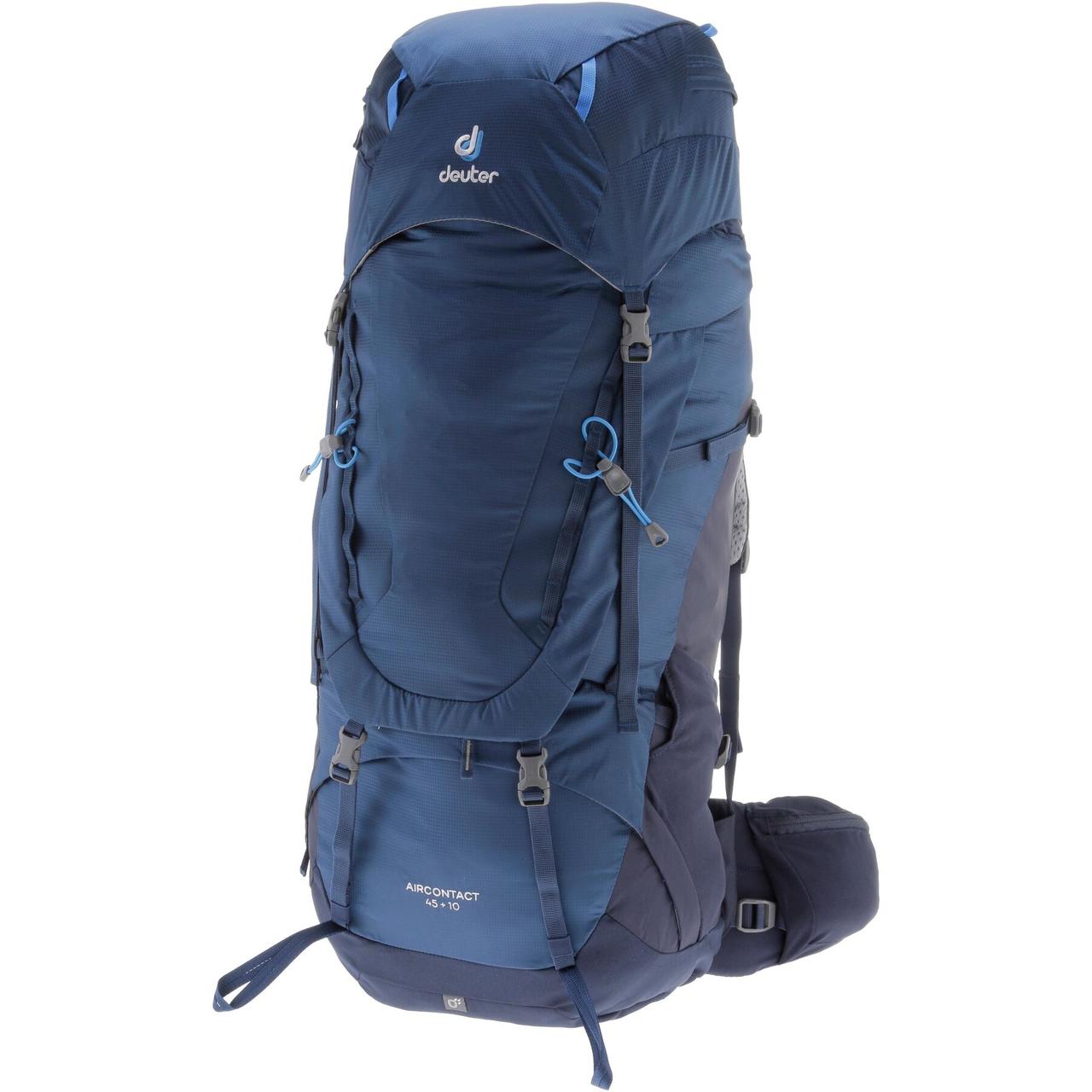 

Рюкзак туристический Deuter Aircontact 45+10 midnight-navy (3320119 3365)