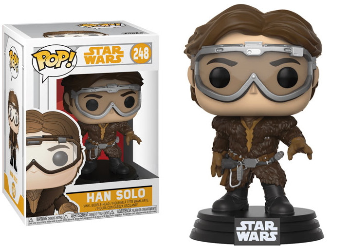 

Фигурка Эксклюзив Funko Pop Фанко Поп Хан Соло в очках Звёздные войны 10 cм SW HS248 (CZ00SW HS248)