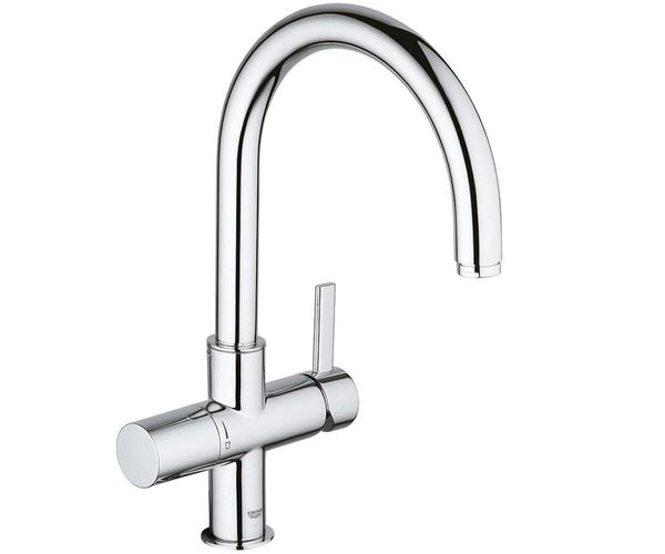 

Кран для кухни на две воды GROHE хром BLUE латунь 33251000