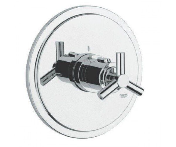 

Кран встроенный с термостатом GROHE хром ATRIO CLASSIC латунь 19147000