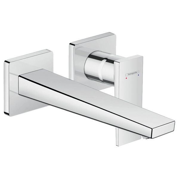

Кран для умывальника одновентильный настенный HANSGROHE хром METROPOL латунь 32526000
