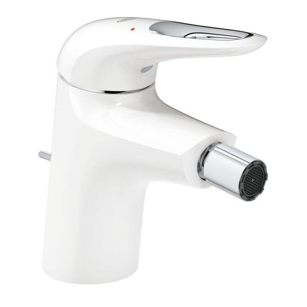 

Кран для биде однозахватный GROHE белый EUROSTYLE латунь 33565LS3