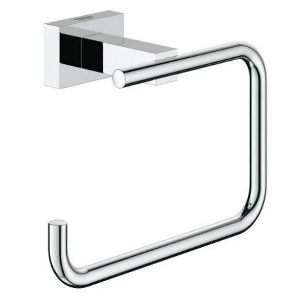 

Бумагодержатель без крышки GROHE хром ESSENTIALS CUBE 40507001