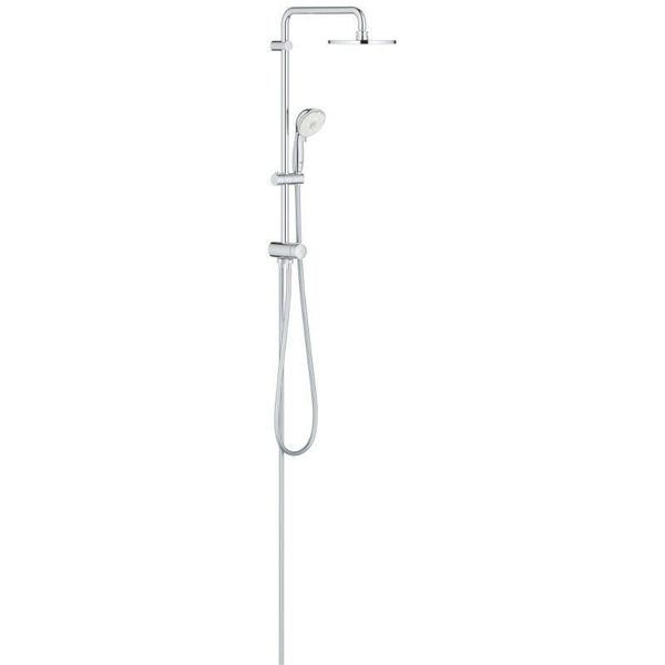 

Комплект для душа с верхней лейкой GROHE хром TEMPESTA RUSTIC Ø 200 мм 27399002