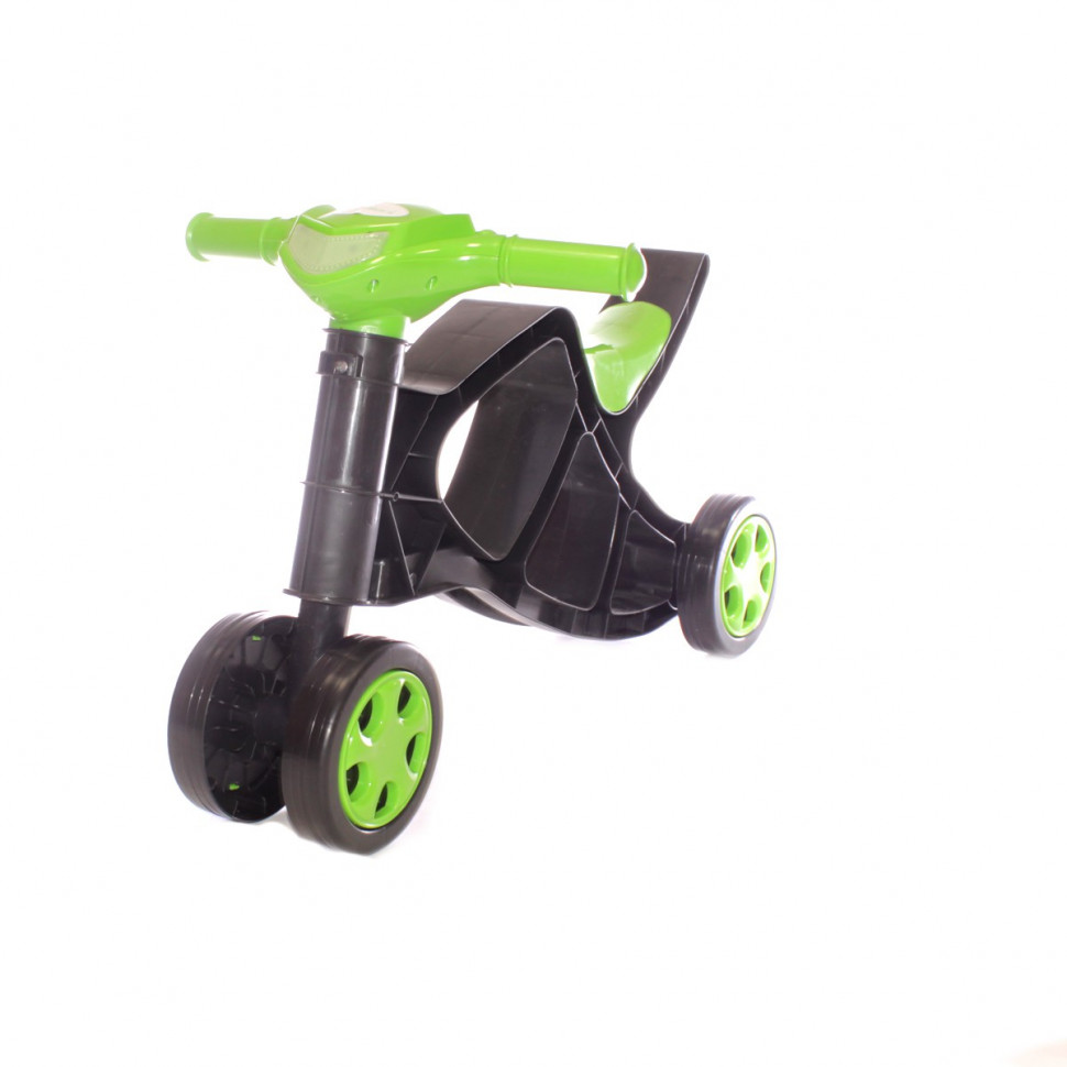 

Детский четырехколесный беговел DOLONI TOYS 0136 Минибайк Зеленый