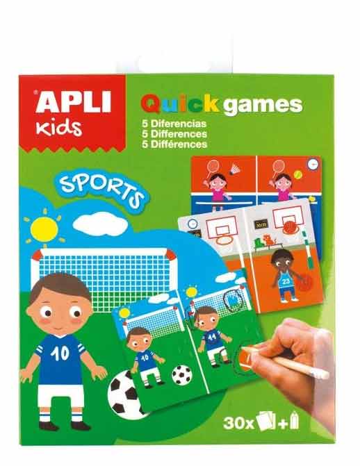 

Набор быстрых настольных игр ApliKids АплиКидс Спорт (15231)