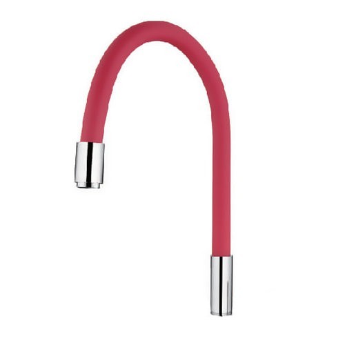 

Излив селиконовый для смесителя MIXXUS PREMIUM красный