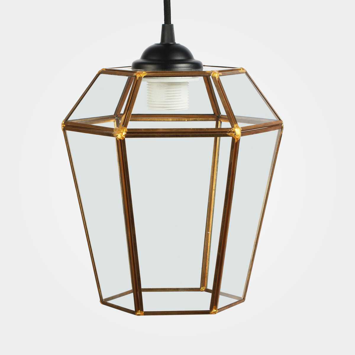 

Подвесной светильник Kayoom Rufus Copper S Black/Clear