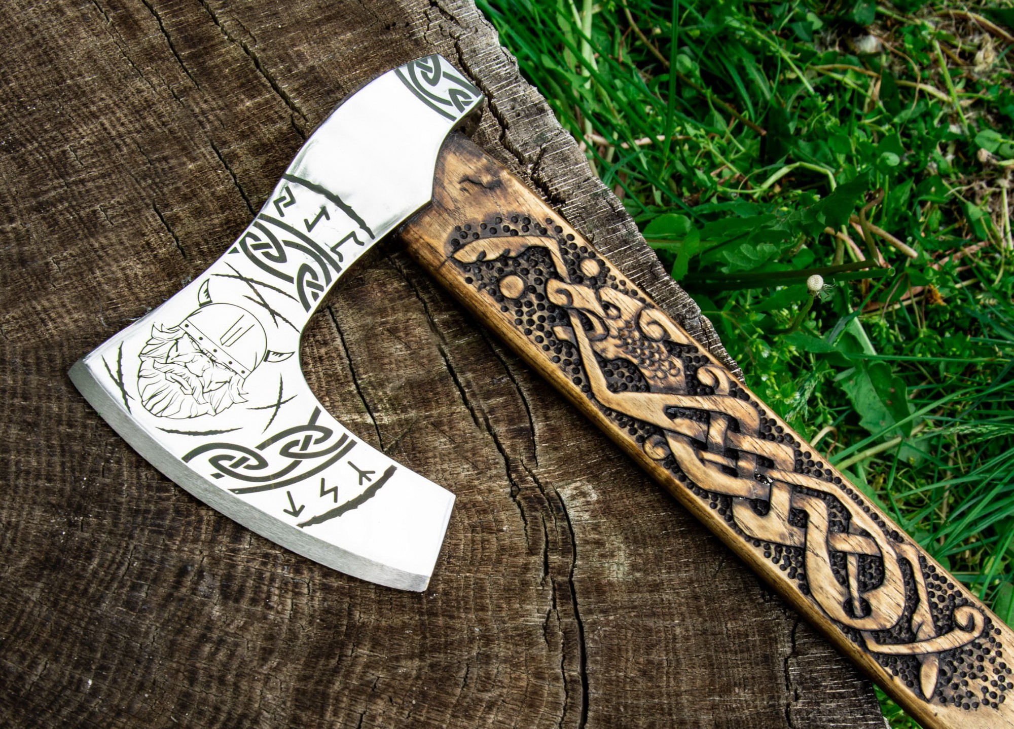 

Подарок для Мужчины топор Asgard кованый ручной работы axe-as-7