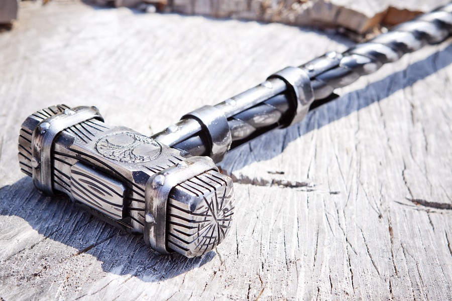 

Подарок для мужчины молот Asgard кованый ручной работы hammer-11