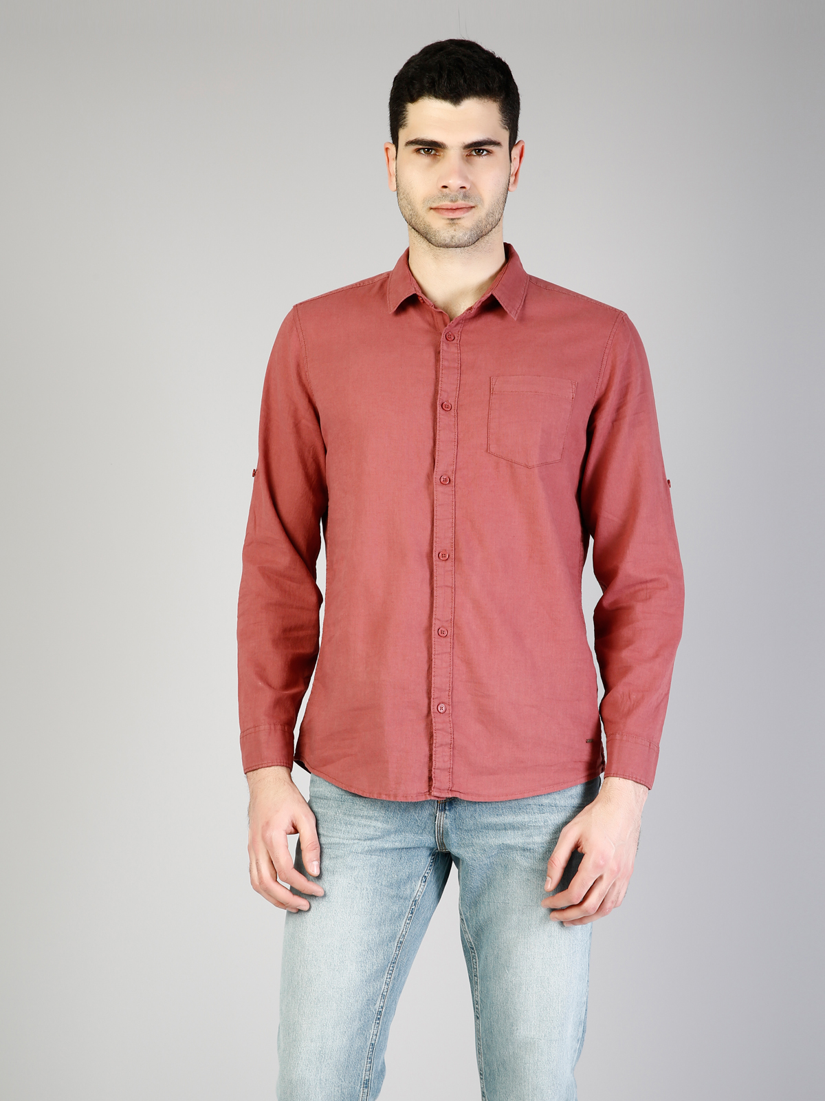 

Рубашка Colin's CL1034283DPR M Dark Red