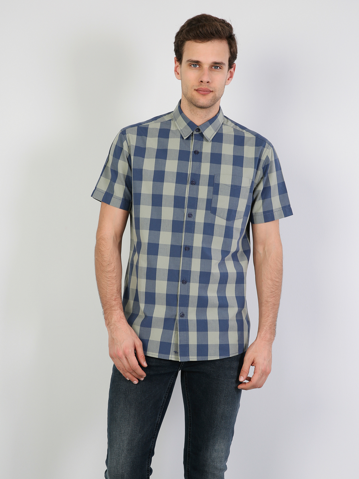 

Рубашка Colin' CL1042428GRN  Green, Рубашка Colin's CL1042428GRN S Green