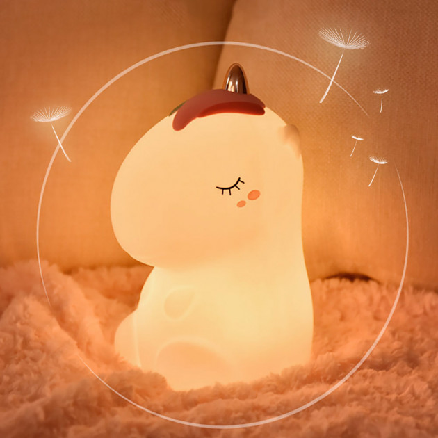 

Ночник детский силиконовый Единорог Lovely Horse белый New (00242)