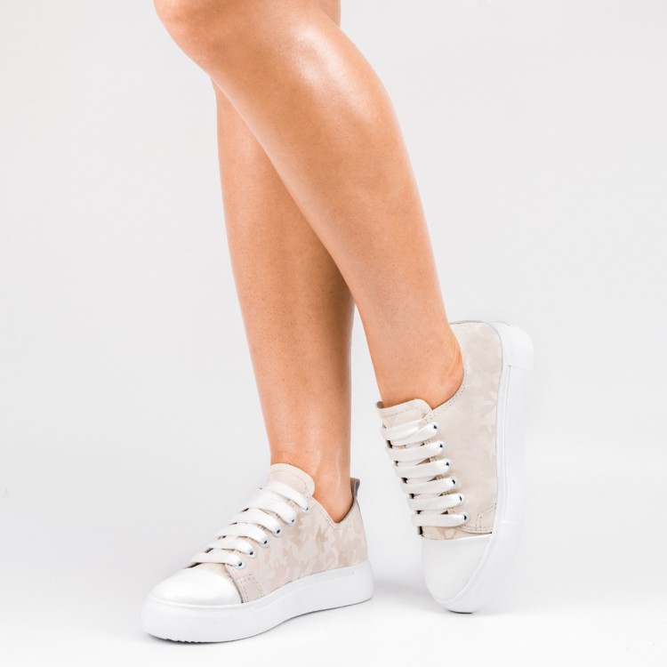 

Кеды Winner Boots бежевый камуфляж 100-12 39