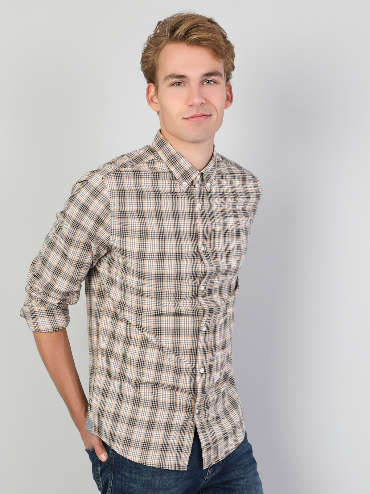 

Рубашка Colin' CL1046784SAN  Sand, Рубашка Colin's CL1046784SAN S Sand