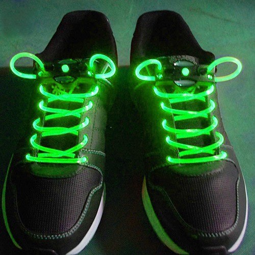 

Светящиеся шнурки H&T Disco Green