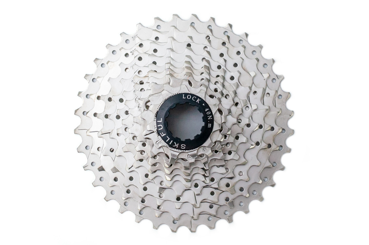 

Кассета Skilful CS-M510 10 звезд 11-36 зубьев никелированная