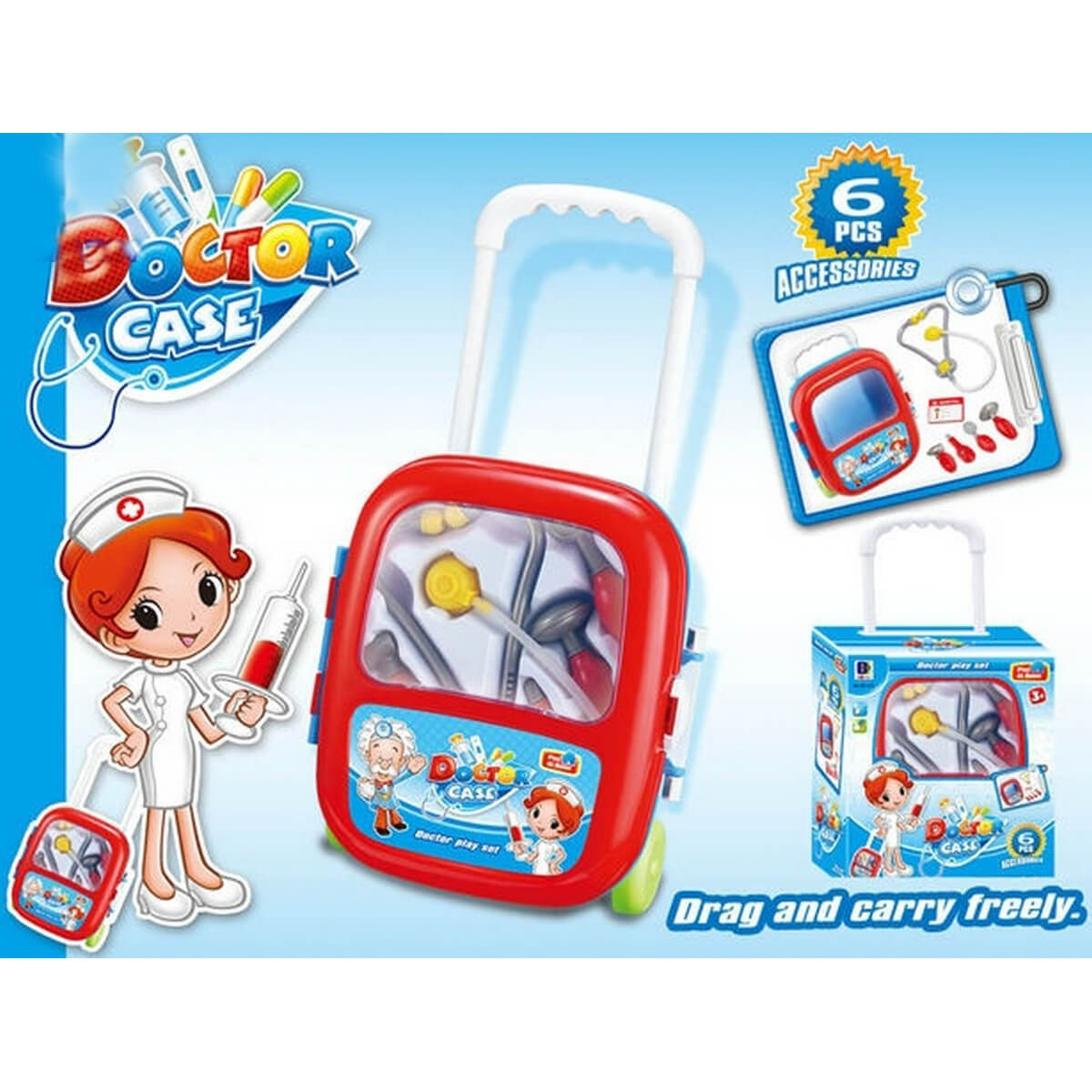 

Набор доктора в чемодане Metr plus (661-211)