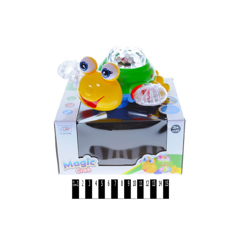 

Музыкальная игрушка «Краб» со световыми эффектами на батарейках 9930A A-Toys (9930A)