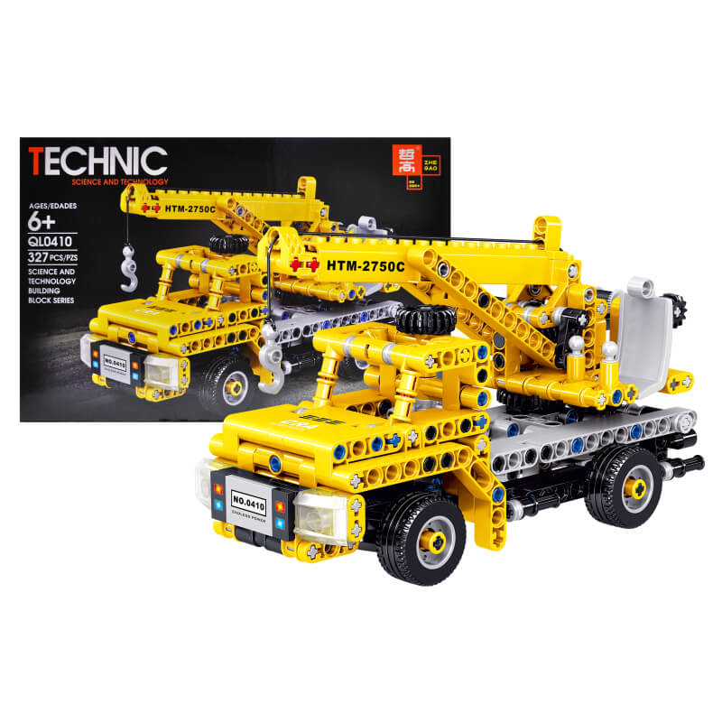 

Конструктор QL0410 «TECHNIC Грузовик с Краном» 327 деталей A-Toys (QL0410)