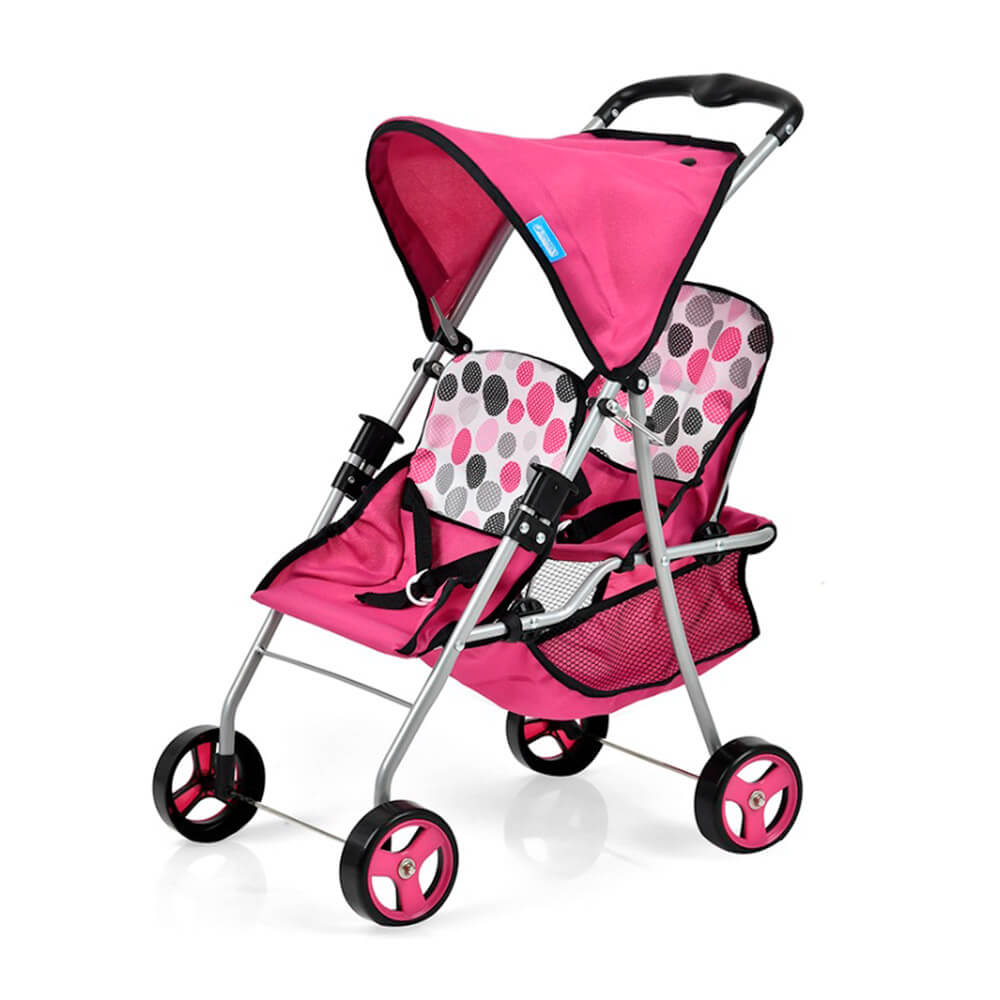 

Прогулочная двухместная коляска для кукол D91009 A-Toys (D91009)