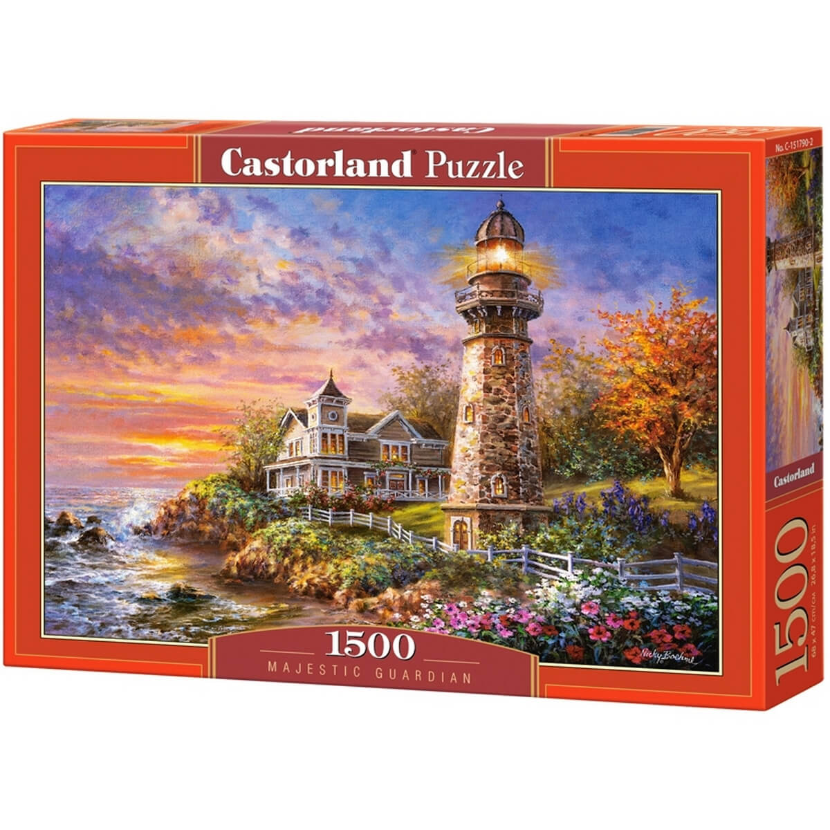 

Пазлы Castorland 1500 «Маяк на берегу» Castorland (С-151790)