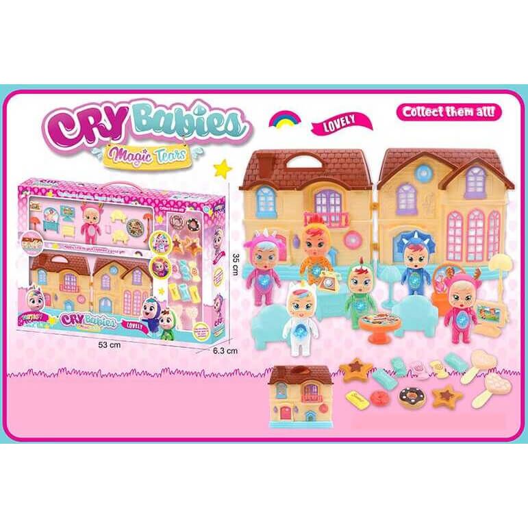 

Игровой складной домик с мебелью «Cry Babies» 5585D-7 A-Toys (5585D-7)