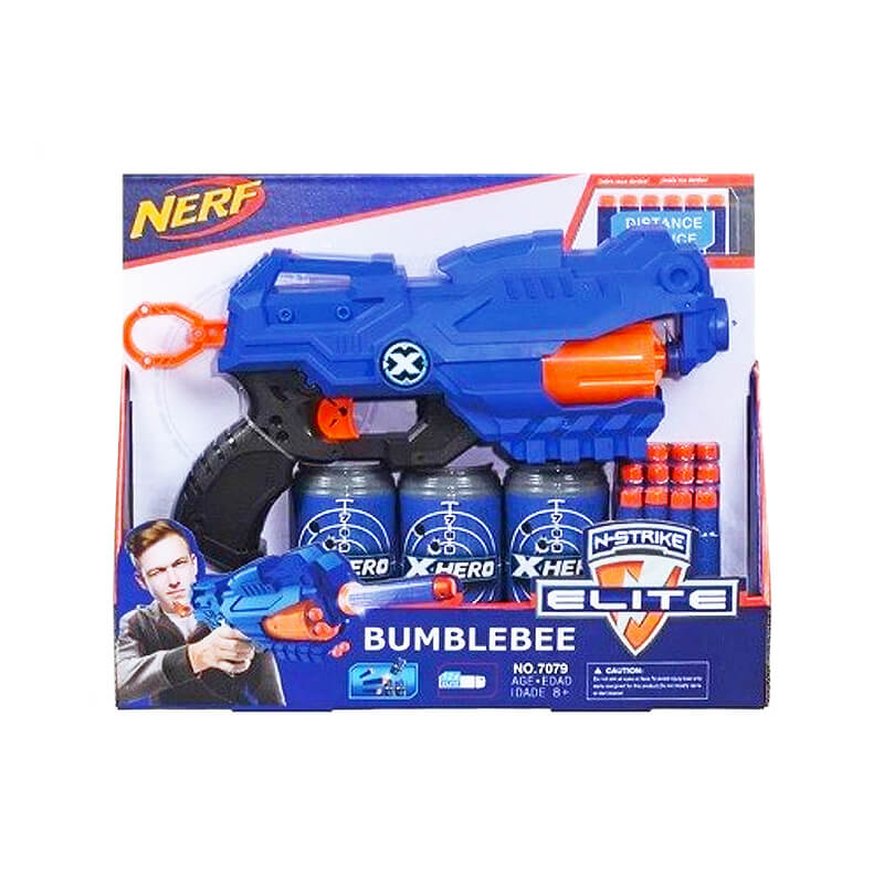

Бластер «NERF» на поролоновых патронах 7079 A-Toys (7079)