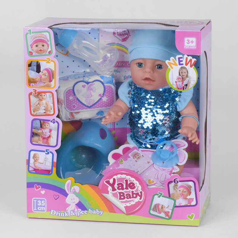 

Пупс «Yale Baby» с горшком YL1953I A-Toys (YL1953I)
