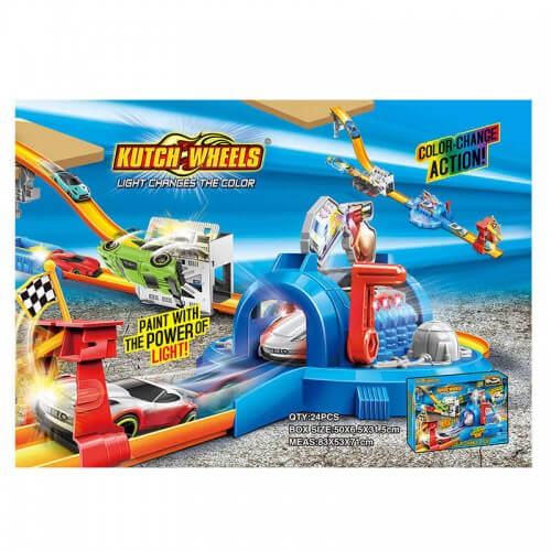

Трек с машинкой меняющей цвет S8889 A-Toys (S8889)