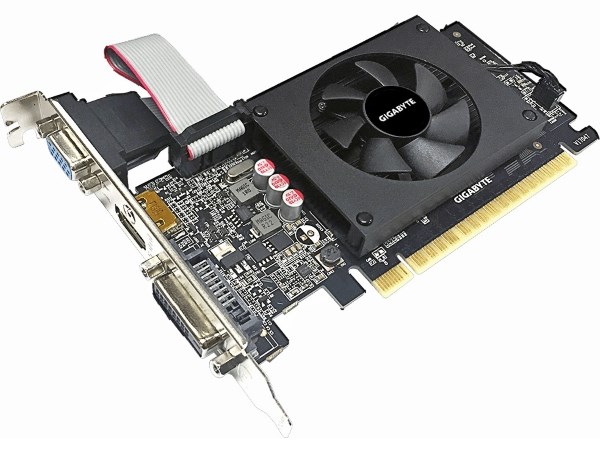 

Відеокарта GigaByte GeForce GT710 2GB GDDR5 64bit Low Profile