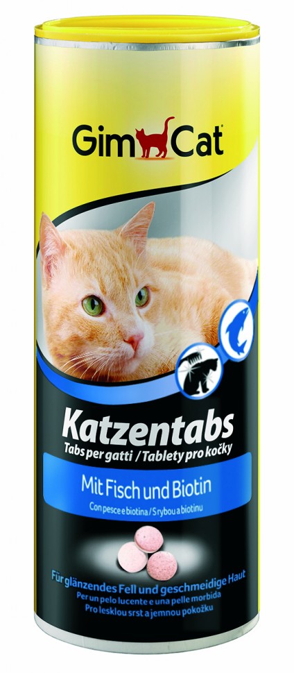 

Витамины Gimborn GimCat Katzentabs Рыба и биотин 710 таблеток