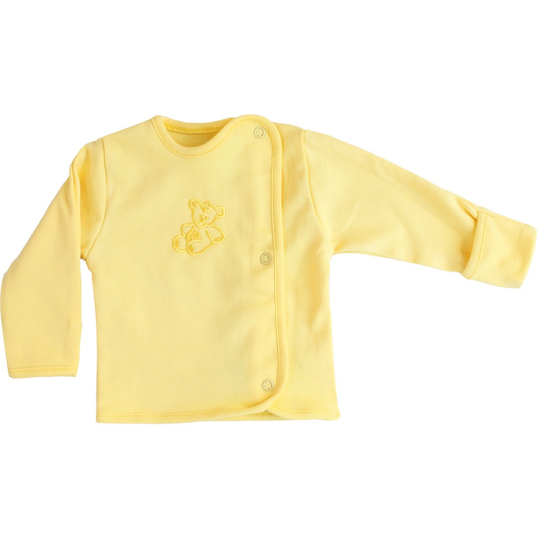 

Кофта новонароджених 56 см. жовтий KF3-1-yellow-18 Ladan