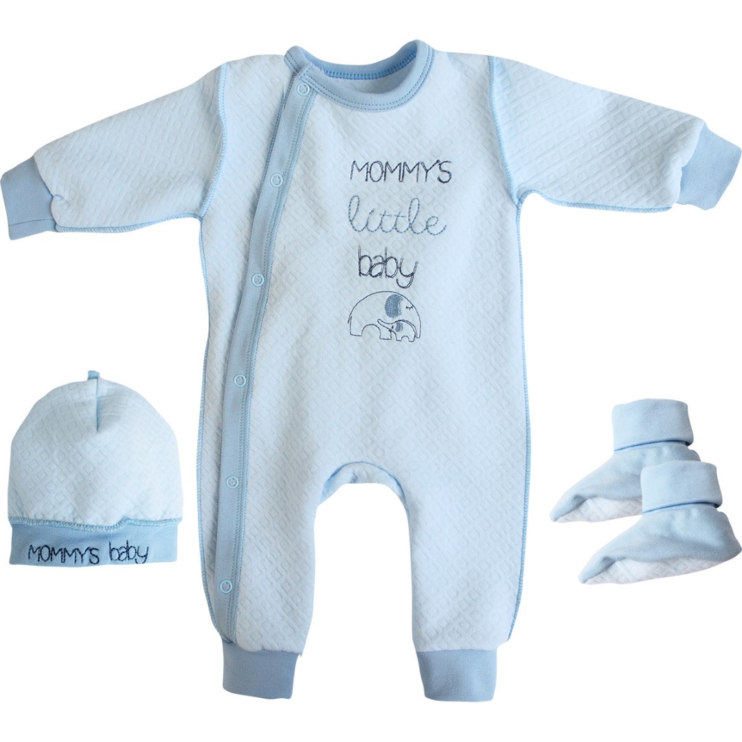 

Комплект для малюка 62 см. голубий KN23-MommysBaby-Blue-20 Ladan