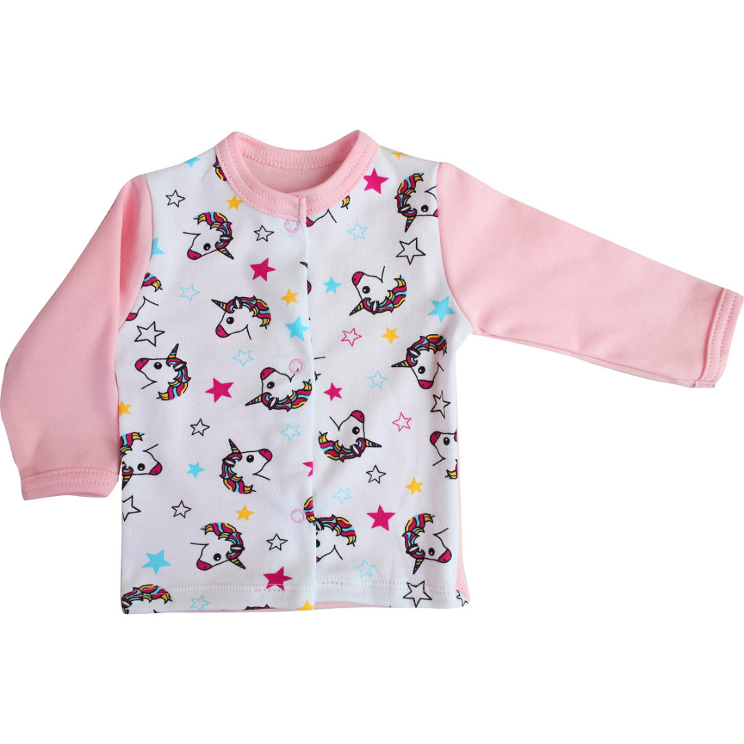 

Кофта дитяча, інтерлок 62 см. рожевий KF1-Poni-Pink-20 Ladan