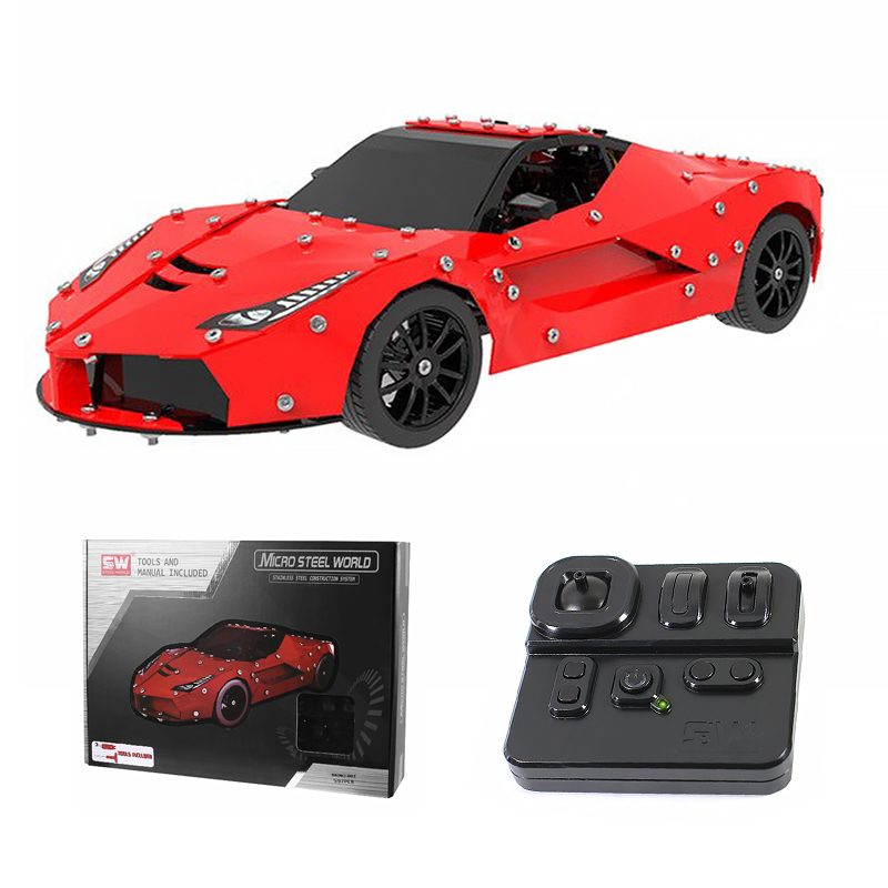 

Конструктор ZB-Toys Steel World SW(RS)-003 Audi Red на радиоуправлении 597 деталей
