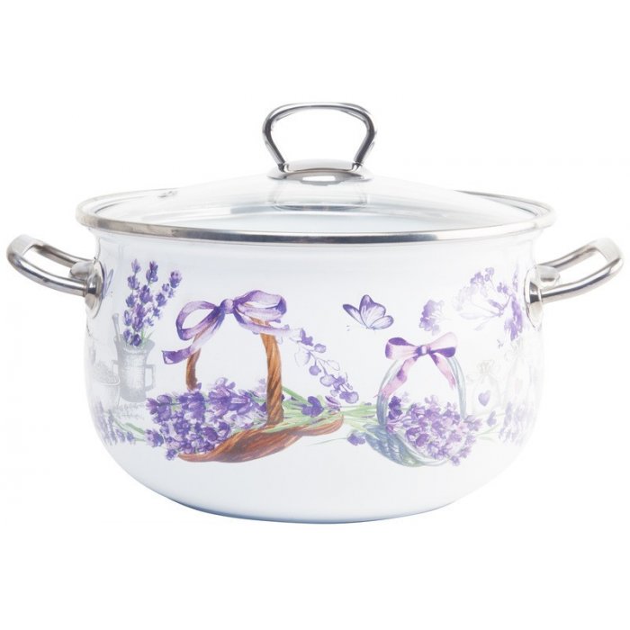 

Каструля TM GUSTO Кошик лаванди Premium 22 см, 5,1 л