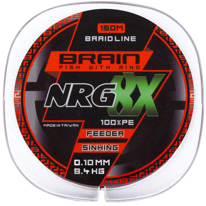 

Шнур Brain NRG 8X sinking 150 м 0.1 мм 8.4 кг Коричневый (18582082)