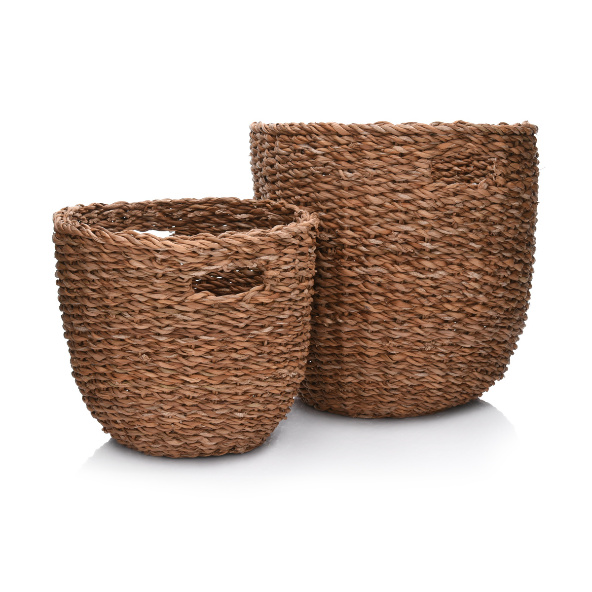 

Набор корзин DUKA BOHO коричневые из морских водоростей 2 шт. 25X30 и 19X23