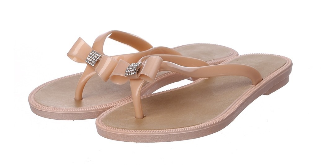 

Вьетнамки DF-Shoes XK0110112 38 Бежевые
